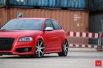 Audi S3 Sportback on Vossen Wheels (CV7) 2016 года